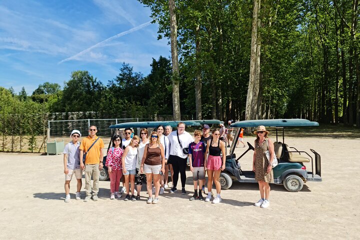 Versailles Golf Cart & Shuttle Guided Tour, Hamlet and Gardens