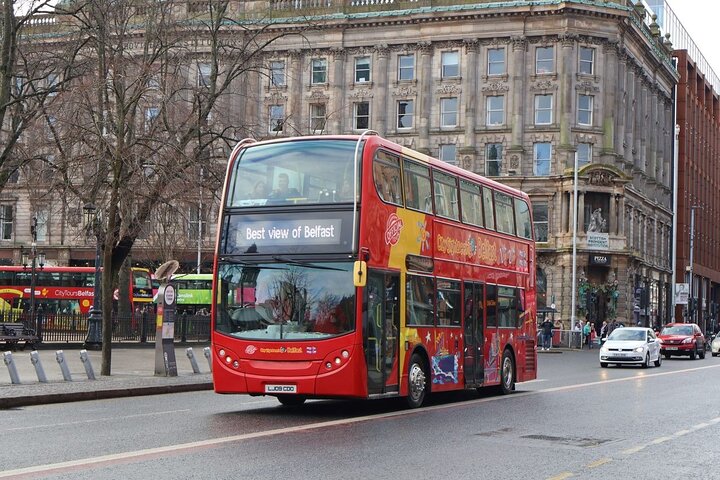 City Sightseeing Belfast Hop-On Hop-Off Bus and Bookable Extras