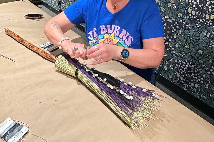 Witch City Broom Making Workshop in Salem