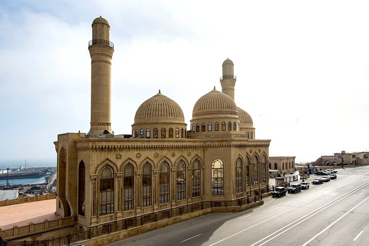 Candy Mountains, Pink Lake, Besh Barmag Dag, Bibiheybat Mosque