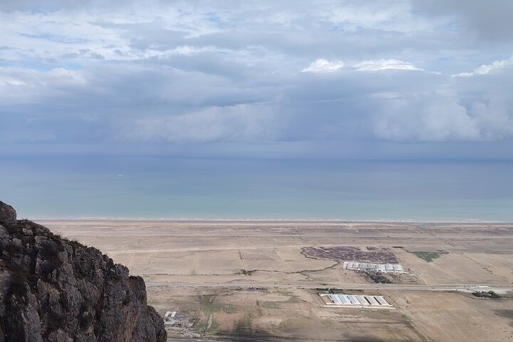 Candy Mountains, Pink Lake, Besh Barmag Dag, Bibiheybat Mosque