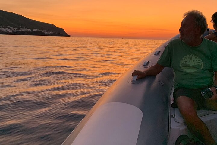Sciara del Fuoco from the sea, night tour SMALL GROUP