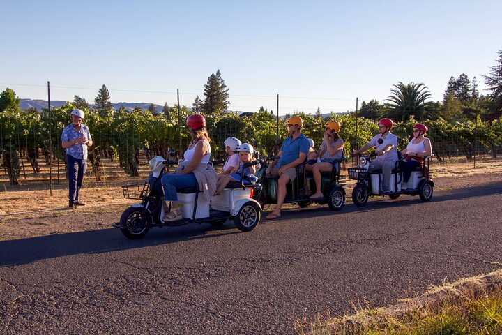 Sonoma Wine Country Electric Trike & Wine Tour - 3 hours