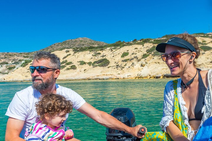Half Day Boat Tour to Kleftiko Milos