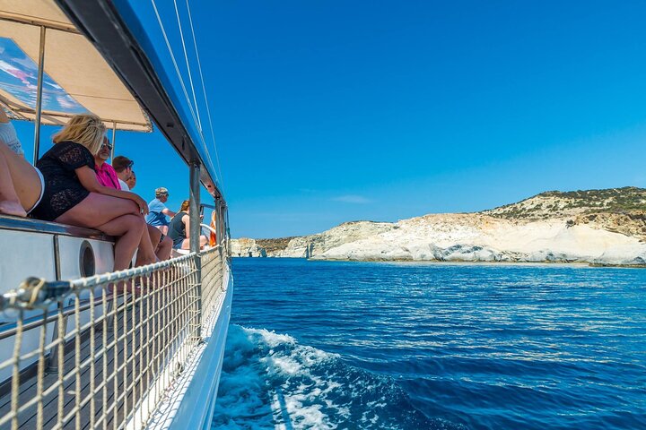 Half Day Boat Tour to Kleftiko Milos