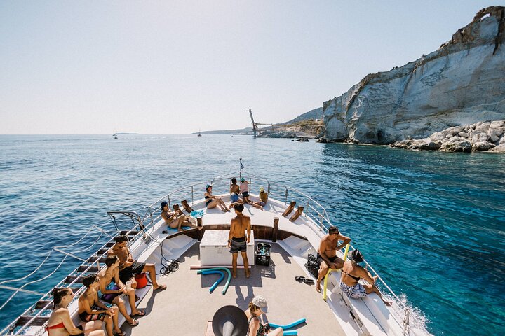 Half Day Boat Tour to Kleftiko Milos
