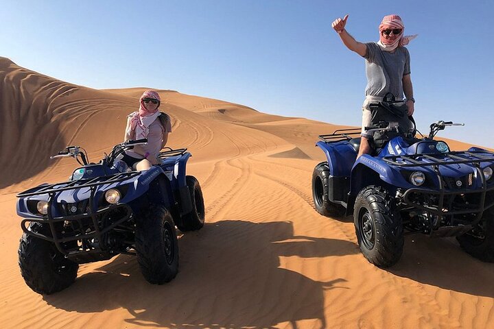 Quad Biking (ATV) in Douz Tunisia Sahara Desert