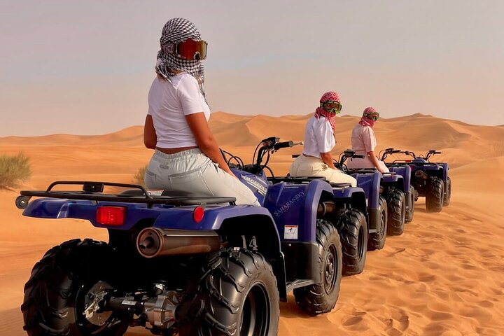 Quad Biking (ATV) in Douz Tunisia Sahara Desert
