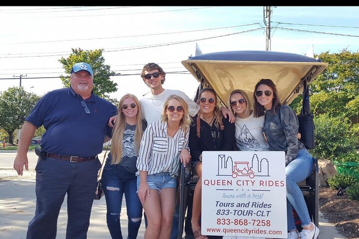 Charlotte's Premier Historical City Tour on Eco- Friendly Cart