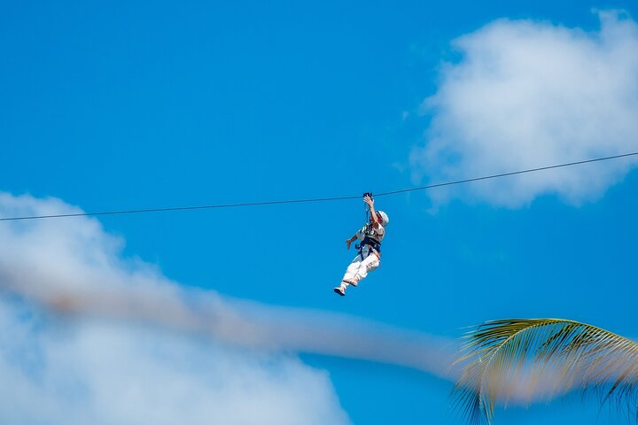 Koh Phangan Zipline Adventure with Wang Sai Waterfall View