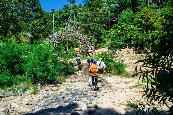 Koh Phangan Zipline Adventure with Wang Sai Waterfall View