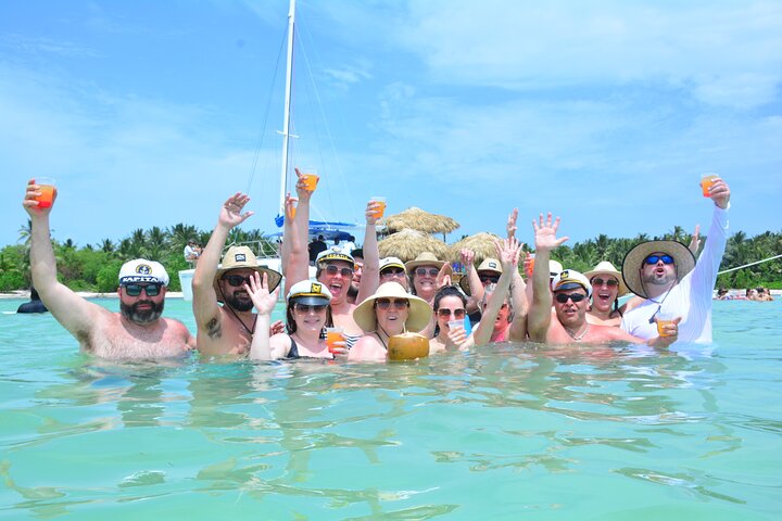 Private Catamaran Cruise with Slide & unlimited drinks