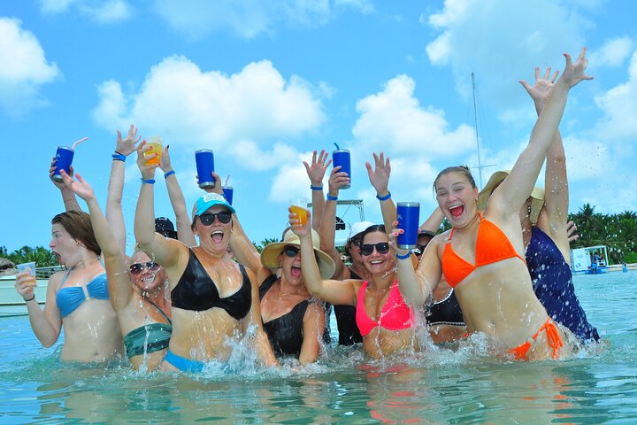 Private Catamaran Cruise with Slide & unlimited drinks