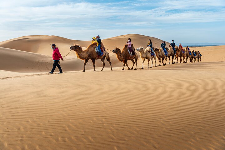 Inner Mongolia Hohhot 1Day Kubuqi Desert (Whistling Dune Bay)Tour