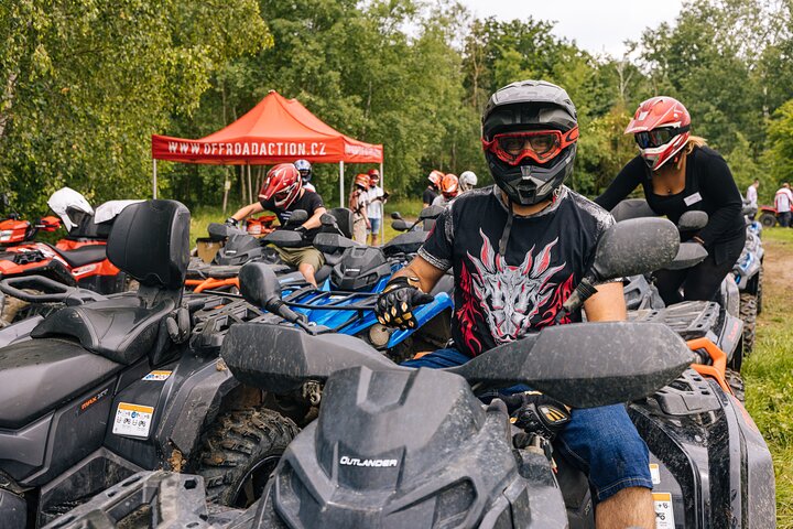 Quad ride adventure Prague