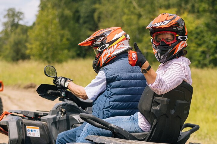 Quad ride adventure Prague