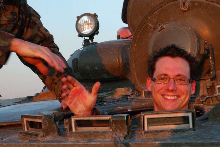 BMP tank driving experience Prague
