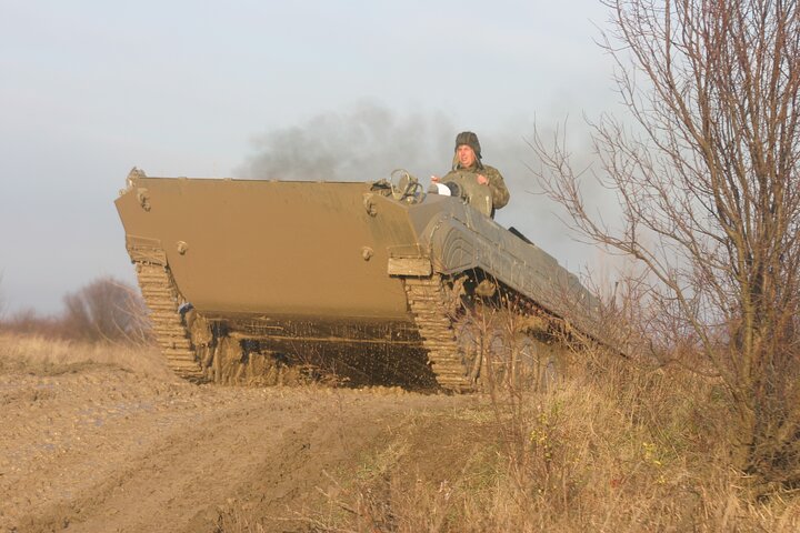 BMP tank driving experience Prague