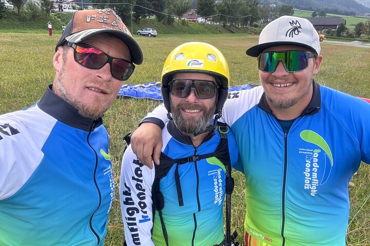 Private Paragliding Tandem flight Dolomites Alps Kronplatz
