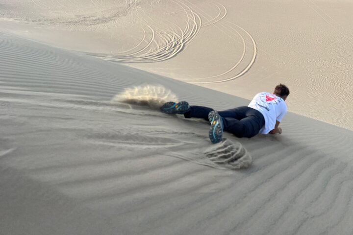 Buggy experience in Huacachina at sunset