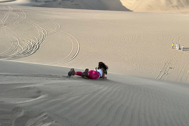 Buggy experience in Huacachina at sunset