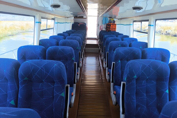 Uros and Taquile Islands on New and Comfortable SpeedBoat