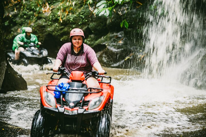 Ubud Bali ATV Kuber Through Waterfall & Long Tunnel