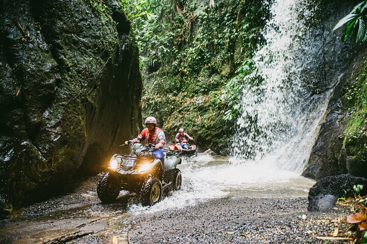 Ubud Bali ATV Kuber Through Waterfall & Long Tunnel