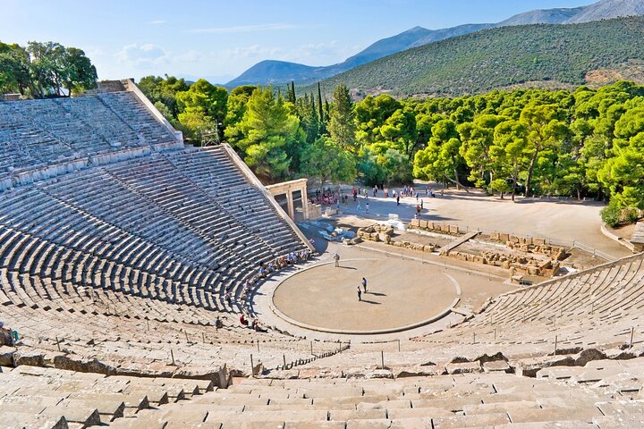 Mycenae Ancient Corinth Corinth Canal and Epidaurus from Nafplio