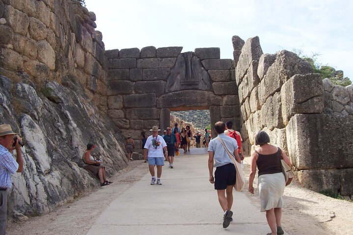 Mycenae Ancient Corinth Corinth Canal and Epidaurus from Nafplio
