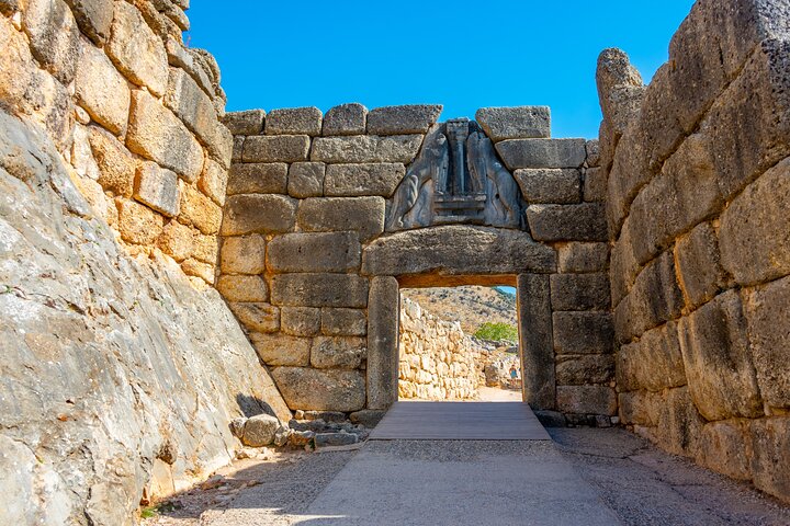 Mycenae Ancient Corinth Corinth Canal and Epidaurus from Nafplio