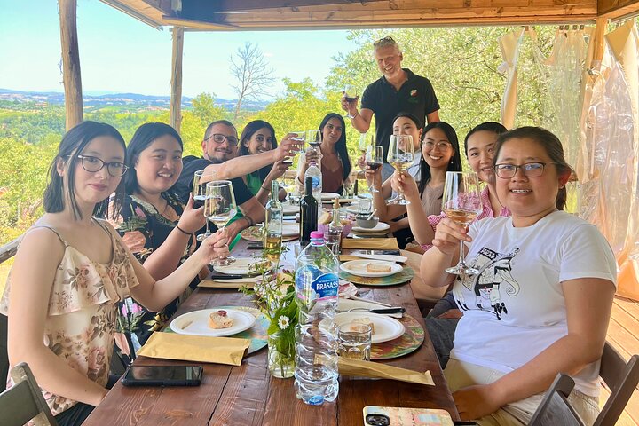 Visit to the Cinta Senese farm in Montepulciano