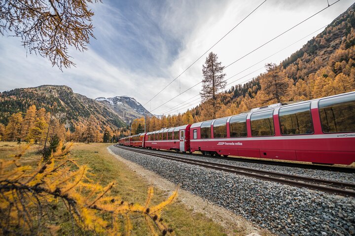 From Milan: St. Moritz and Panoramic Bernina Express Tour