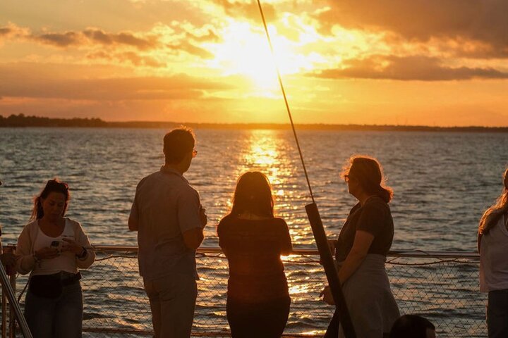 Charleston Iconic Sunset Sail - Lux Catamaran w/Bar & Bathrooms