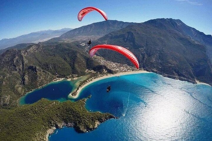 Oludeniz Paragliding from Babadag Mountain, Fethiye
