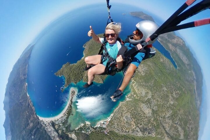 Oludeniz Paragliding from Babadag Mountain, Fethiye