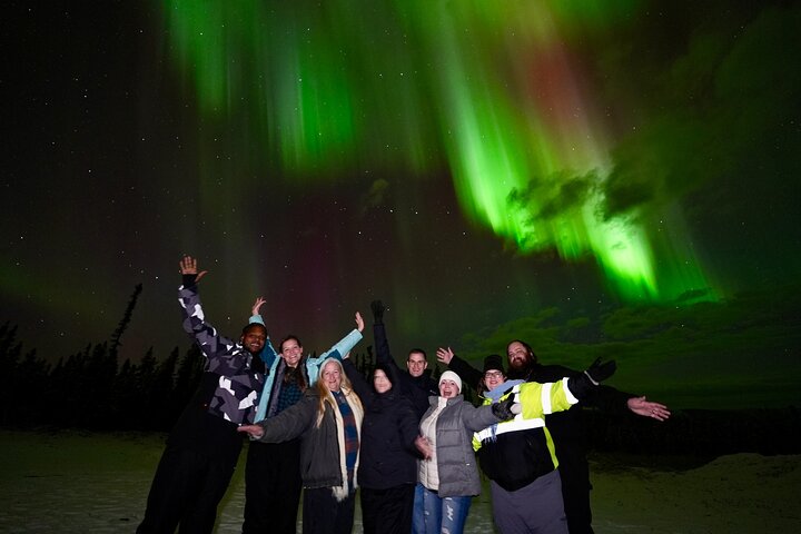Mountaintop 360° Best Alaskan Cabin with Photography @Aurora Camp