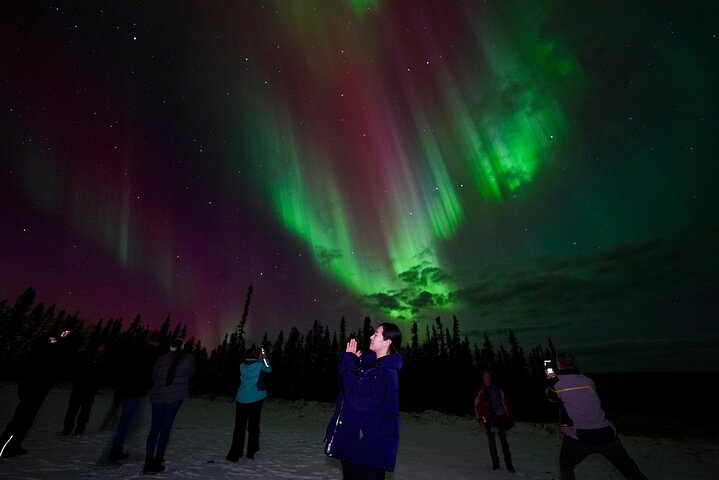 Mountaintop 360° Best Alaskan Cabin with Photography @Aurora Camp