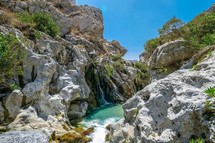Kourtaliotiko Gorge Waterfalls & Preveli/Kalypso Beach | Private