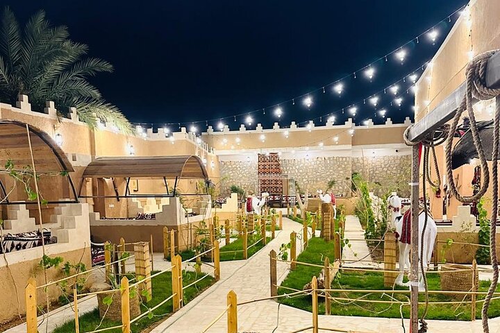 Edge of the World Riyadh Tour with Camel Ride, Bat Cave & Dinner
