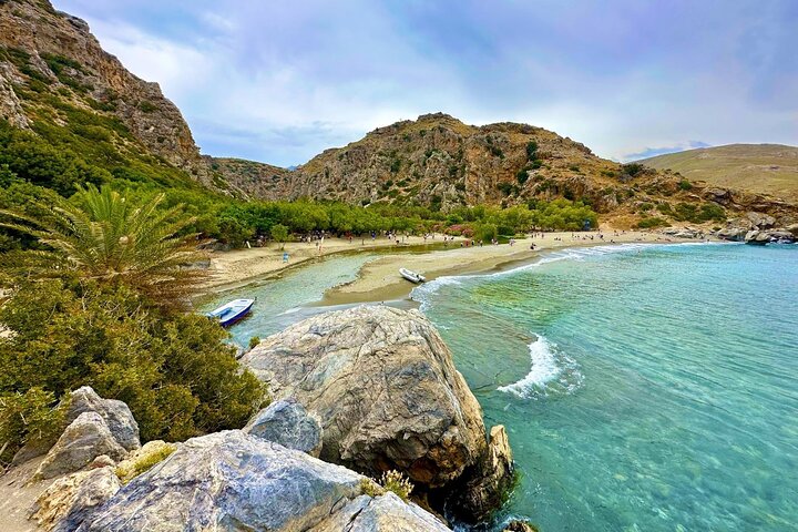 Kourtaliotiko Gorge Waterfalls & Preveli/Kalypso Beach | Private