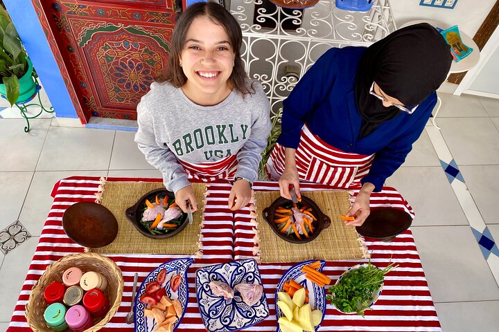 Moroccan Cooking Class with a Local Family & Market Visit