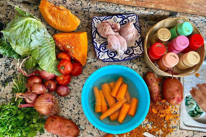 Moroccan Cooking Class with a Local Family & Market Visit