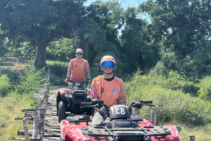 Jungle and beach ATV tour + lunch + tequila tasting
