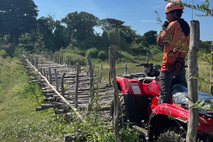 Jungle and beach ATV tour + lunch + tequila tasting