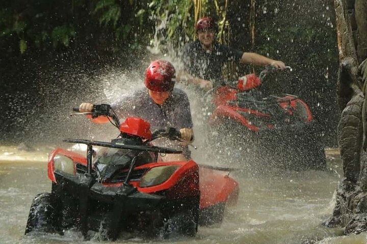 Ubud ATV Ride Through Elephant Cave, Monkey Forest, Waterfall