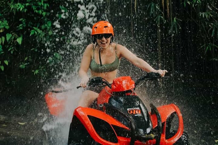 Ubud ATV Ride Through Elephant Cave, Monkey Forest, Waterfall