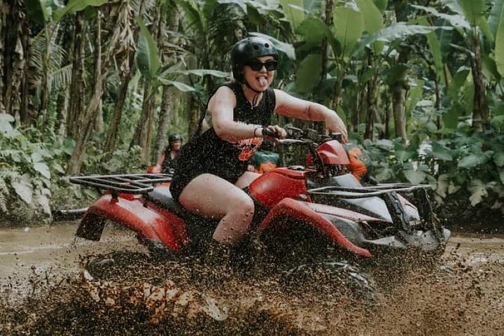 Ubud ATV Ride Through Elephant Cave, Monkey Forest, Waterfall