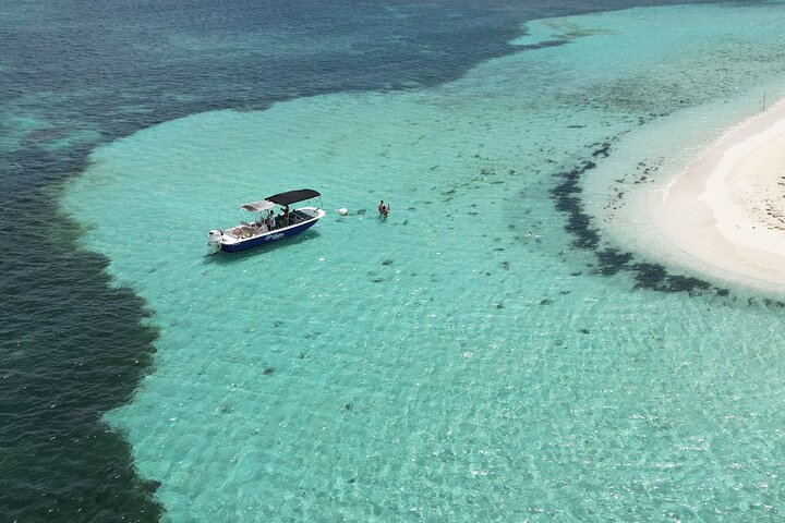 Visite guidée en français en bateau : Mangrove, ilets, snorkeling