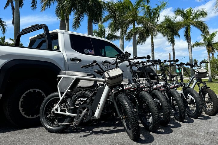 Fat Tire Electric Bike Tour in Vero Beach Florida